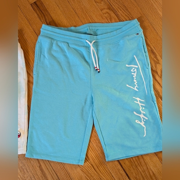 Men's Tie-Dye and Blue Shorts Set - Picture 3 of 9
